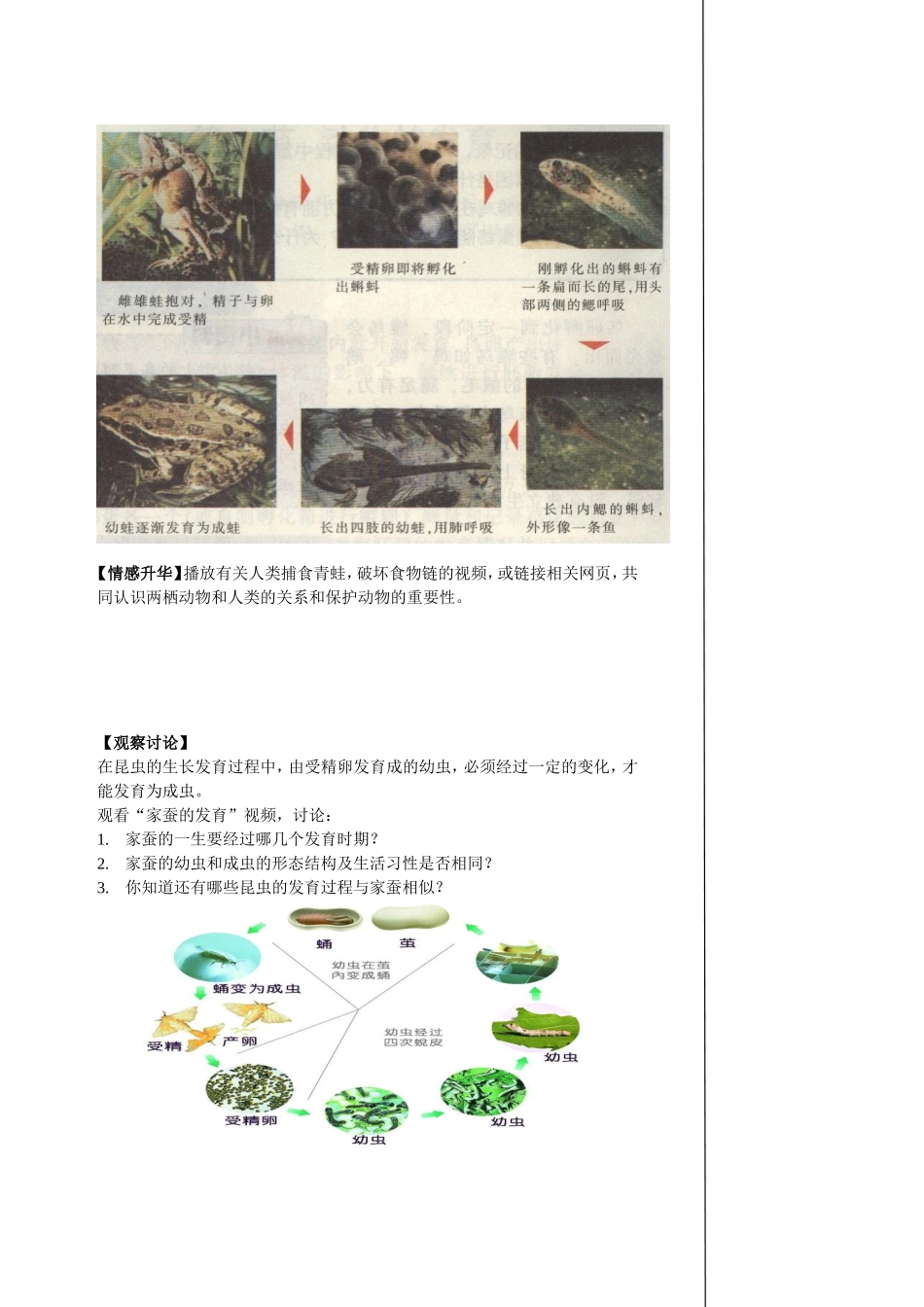 二次备课栏两栖类、昆虫的发育_第2页