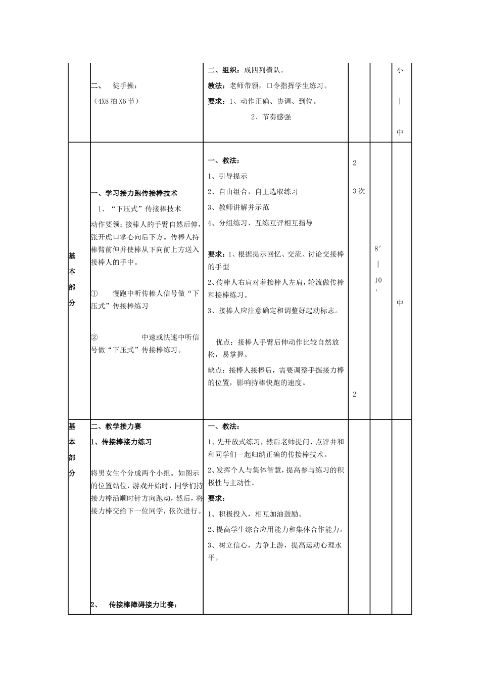 《背向接力》教学设计_第3页