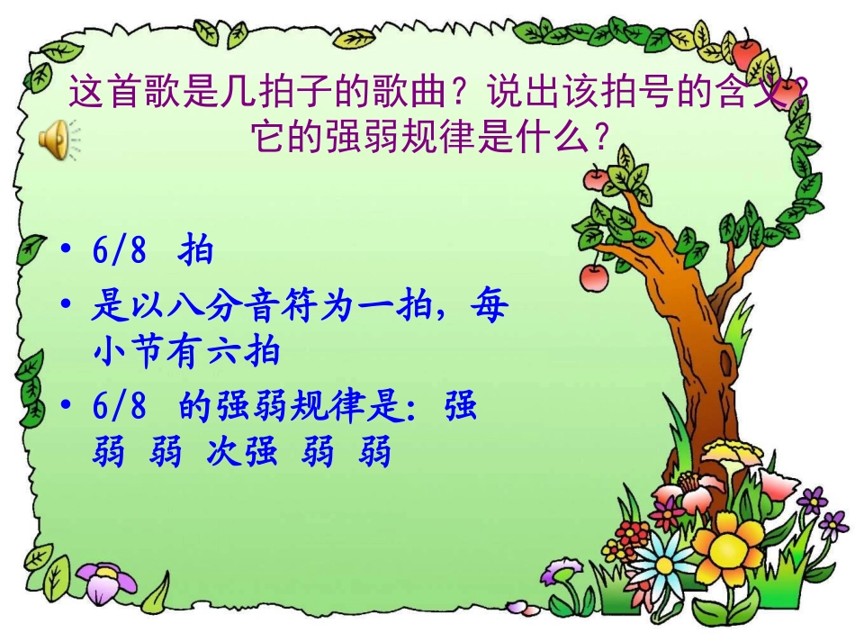 人音版五年级音乐下册《小鸟小鸟》音乐PPT课件_第3页