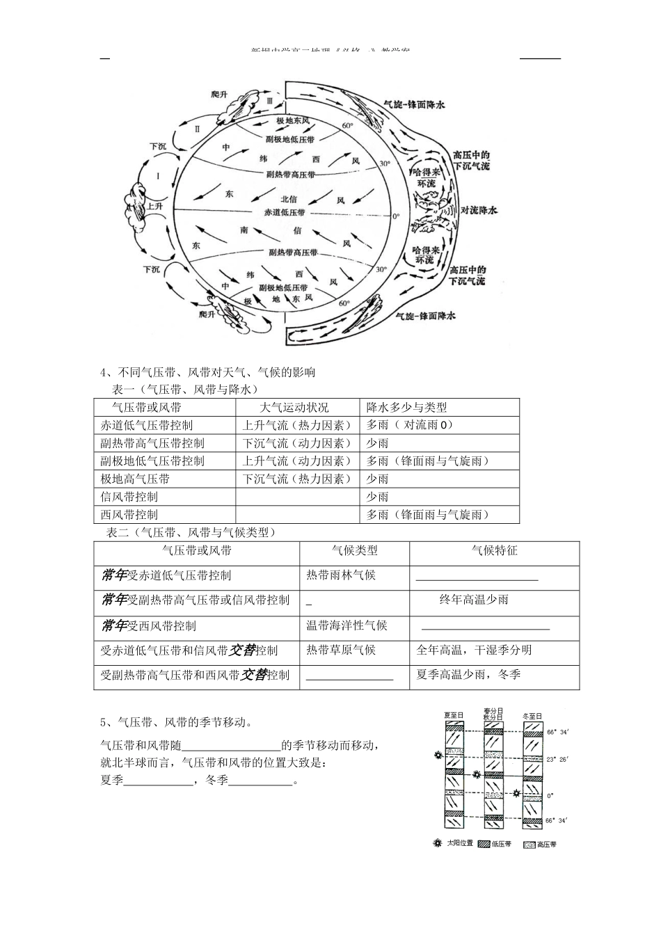 全球的气压带与风带_第2页
