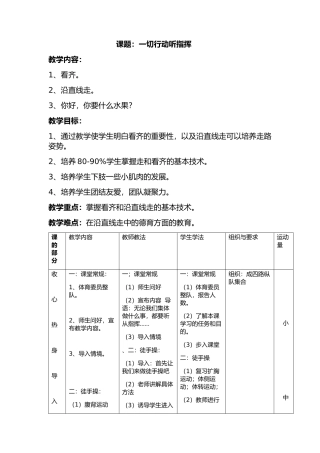 一切行动听指挥
