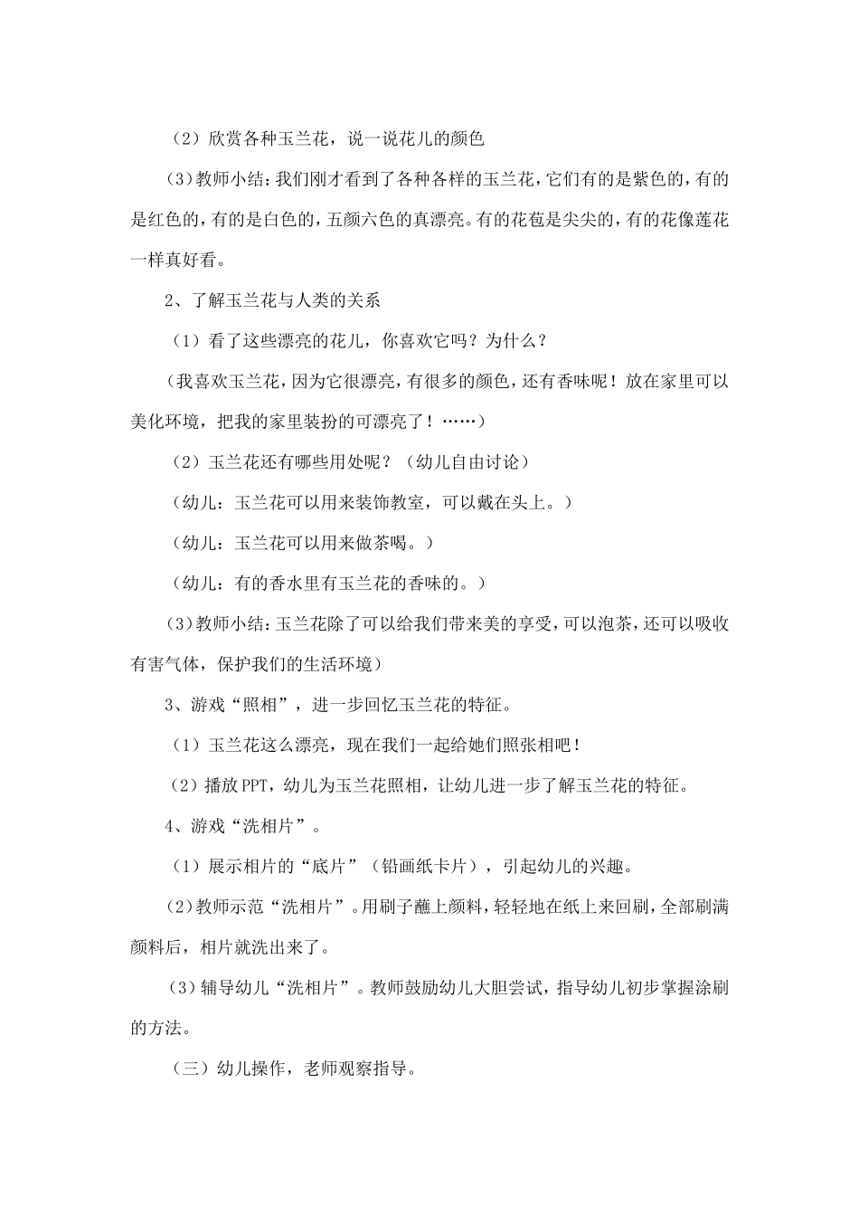 综合活动玉兰花_第2页