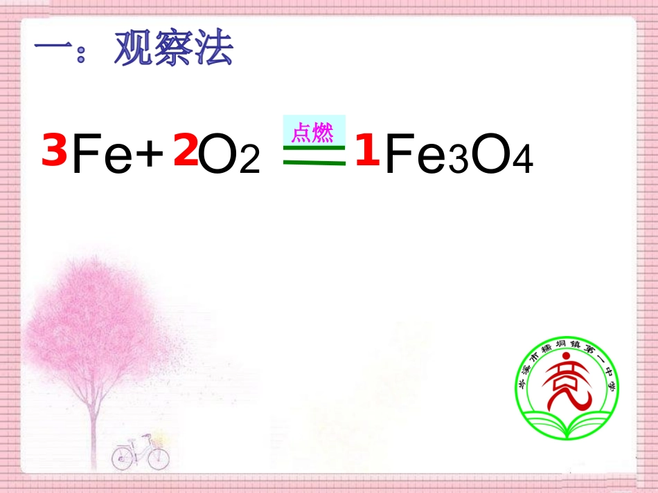 突破难点初中化学方程式的配平_第2页