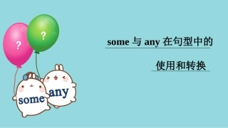 someany的用法