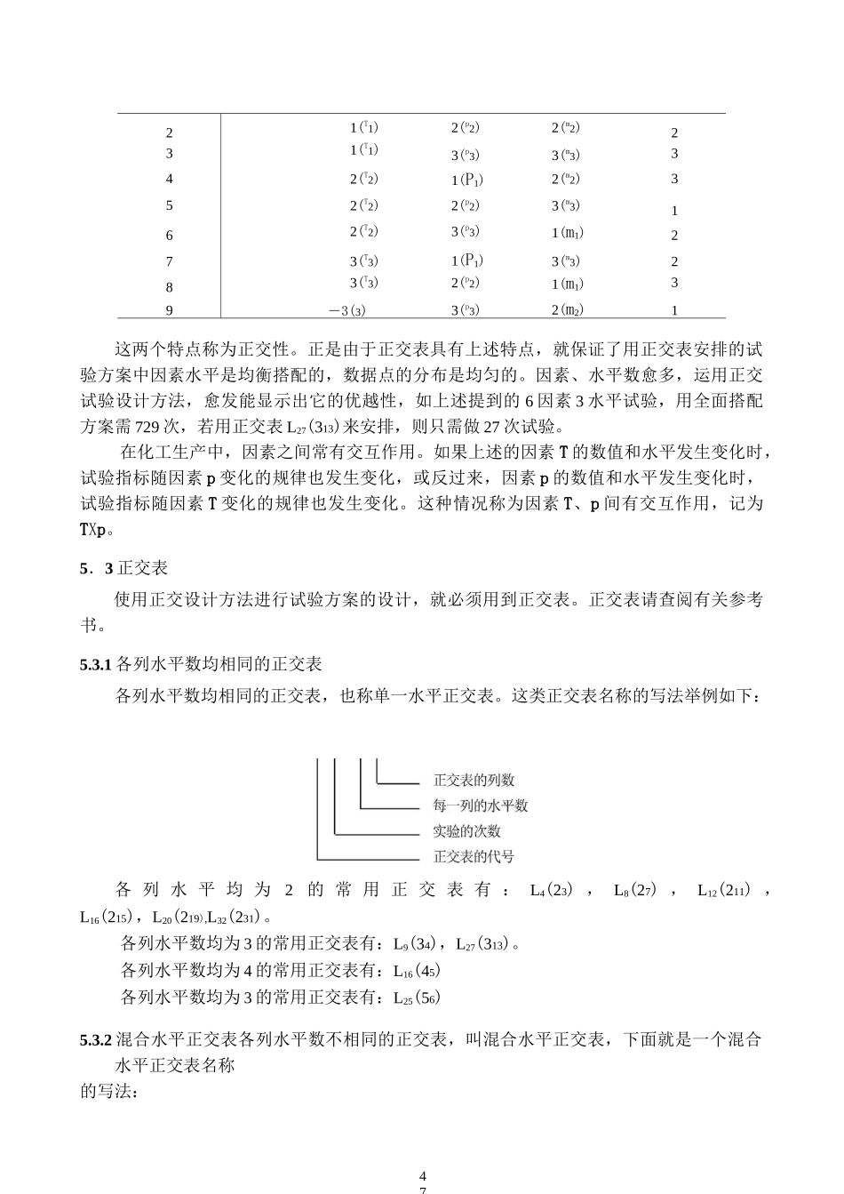 正交试验设计方法_第3页