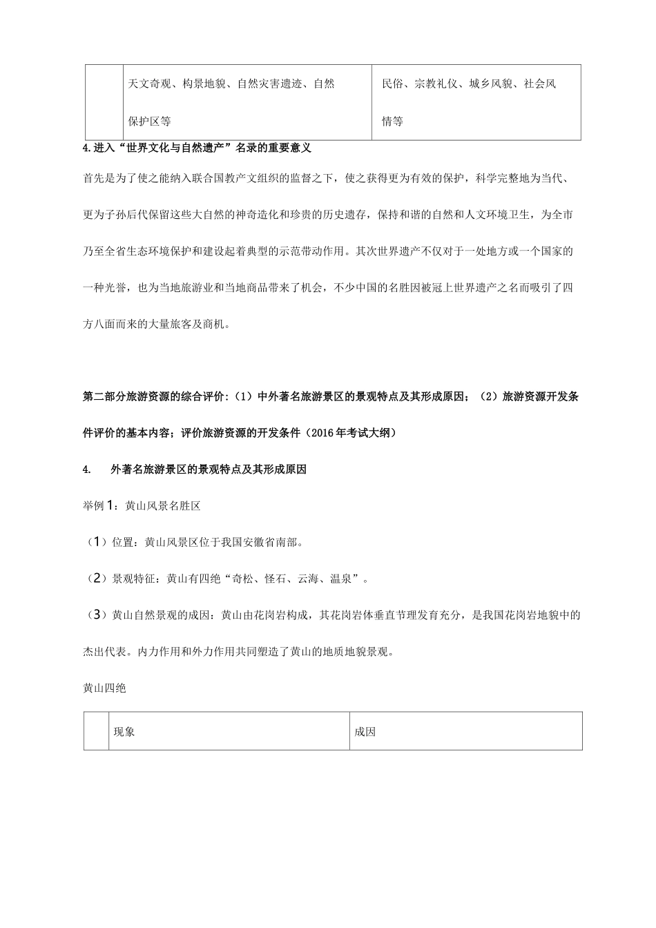 旅游地理知识点归纳_第2页
