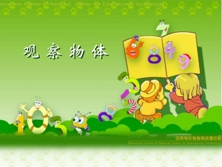 观察物体[上学期]新人教版PPT课件