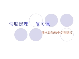 勾股定理课件---程建民