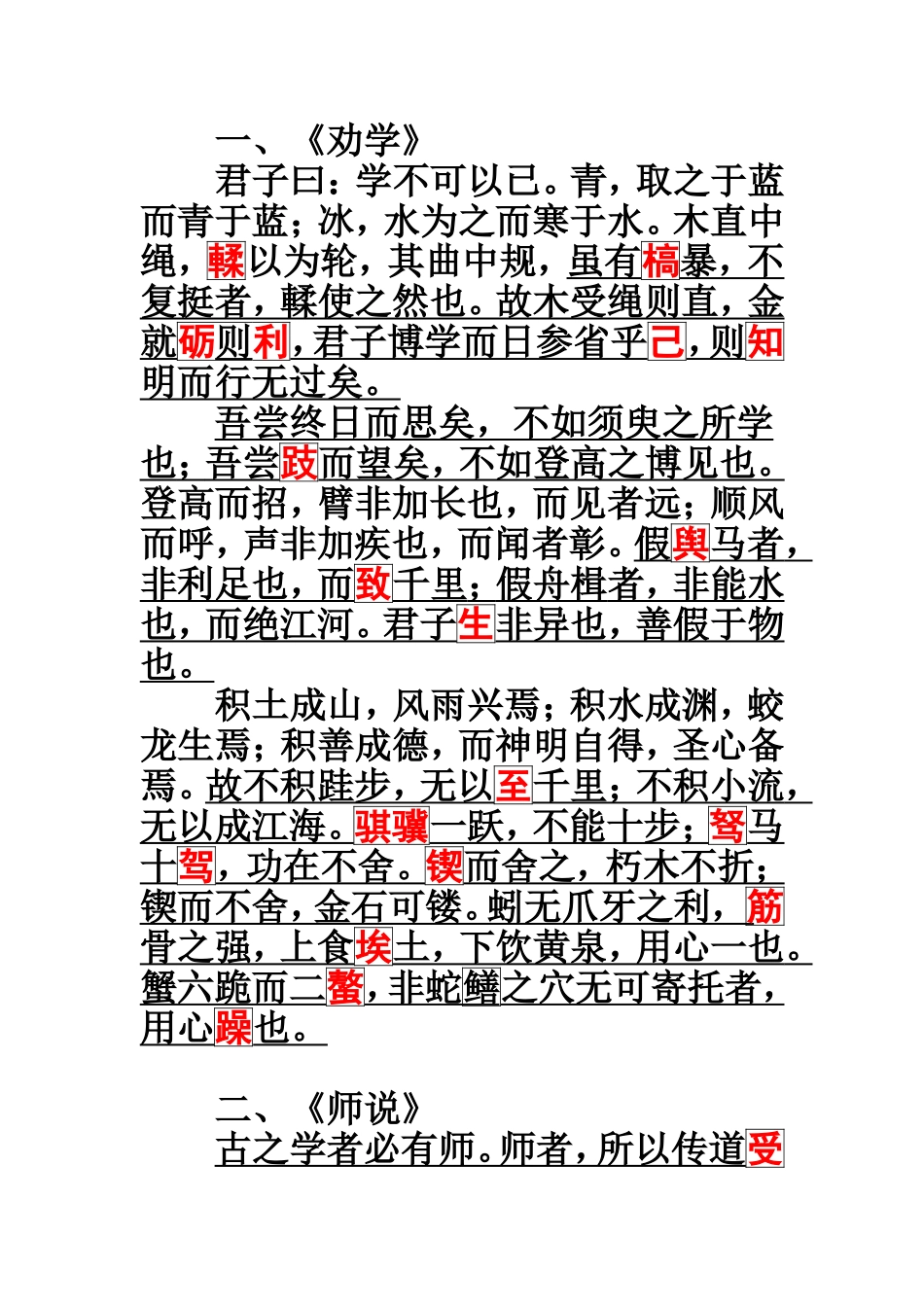 高中必背投影版_第1页