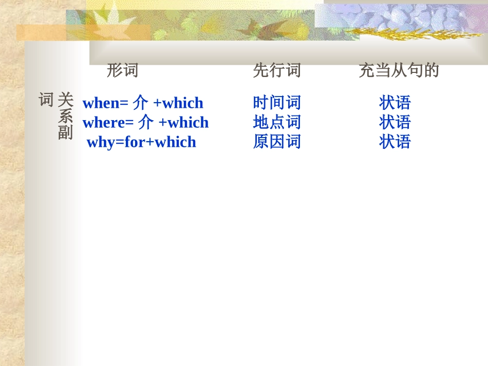 非限定性定语从句_第1页