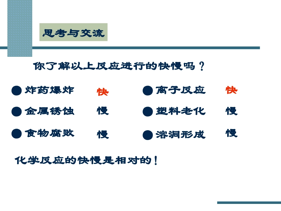 化学反应的快慢和限度_第3页