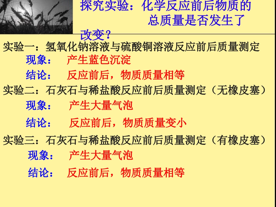 韩萍化学反应中的质量关系_第3页