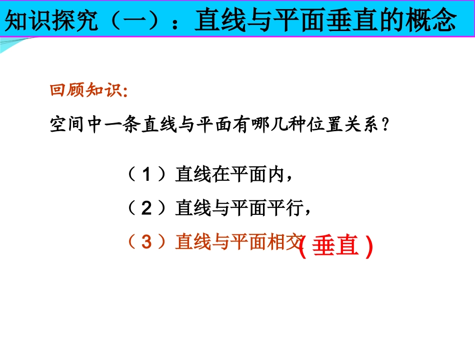 直线与平面垂直的判定（赵彩凤）_第3页