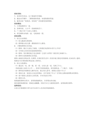 有趣的海绵、