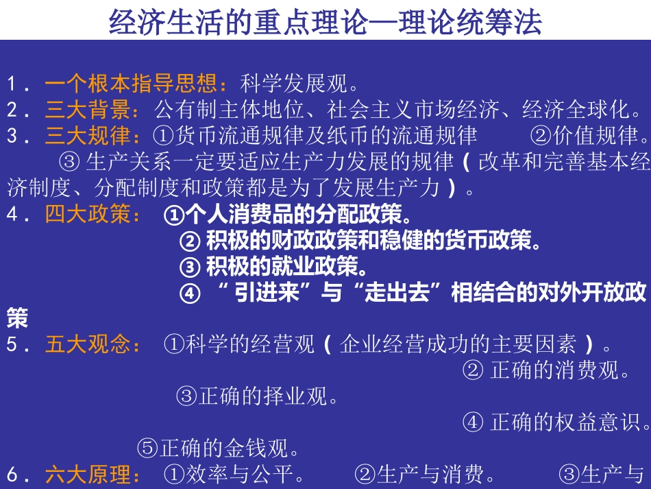 二轮专题生活与消费_第2页