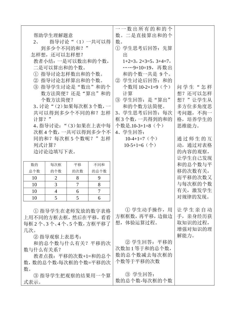 《方框移动的规律》教案_第2页
