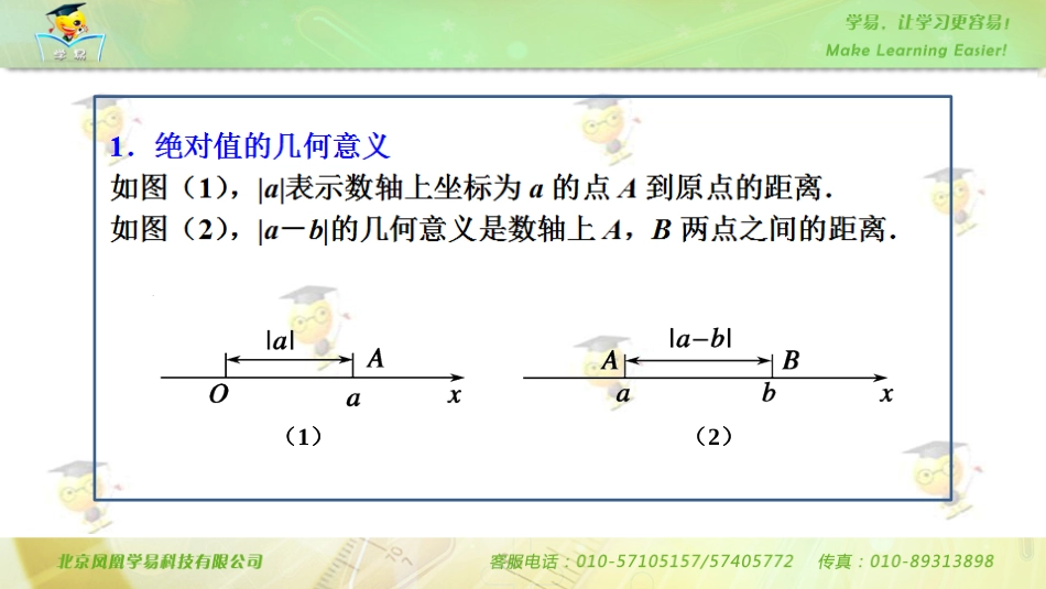 不等式+第二讲：绝对值三角不等式课件--名师微课堂（自制）_第3页