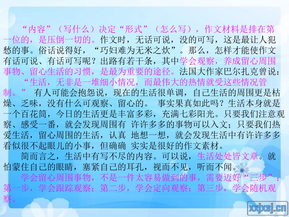作文指导——学会留心周围事物_第2页