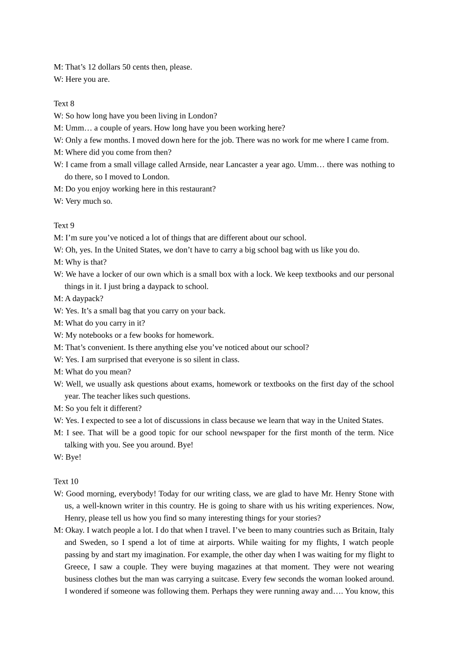 录音原文及答案_第2页