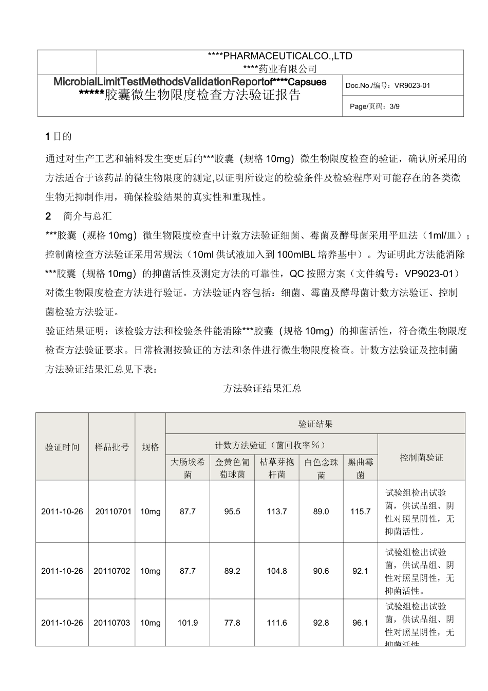 微生物方法验证报告_第3页