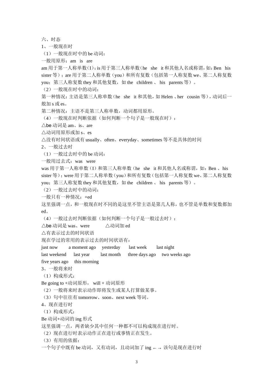 六年级英语语法知识汇总_第3页