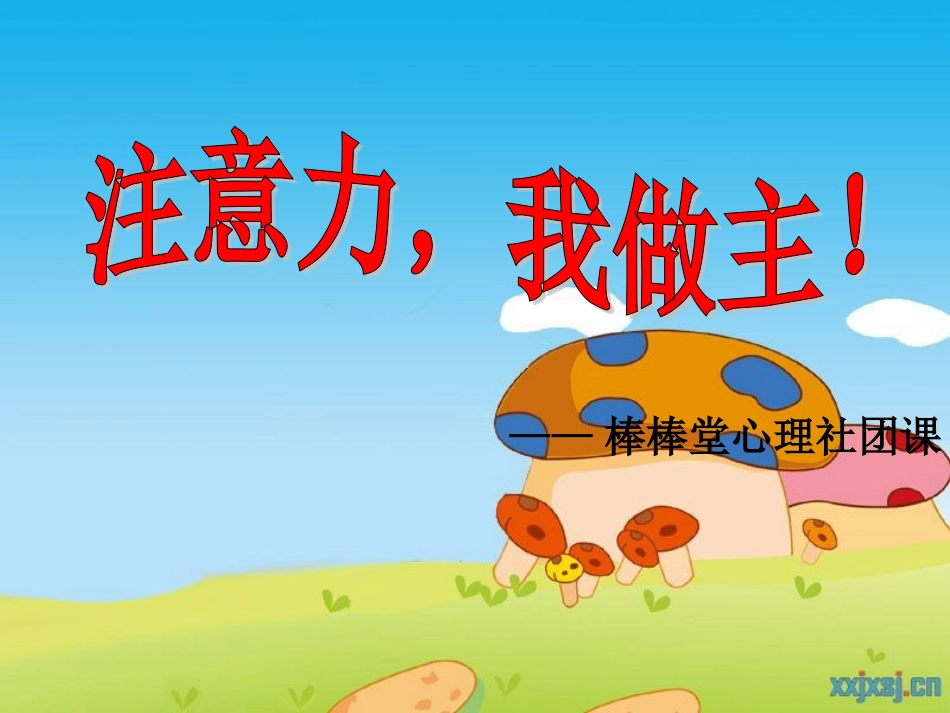 我的注意力-我做主_第1页