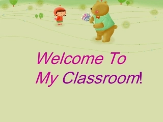 小学英语四年级上册第一课时课件