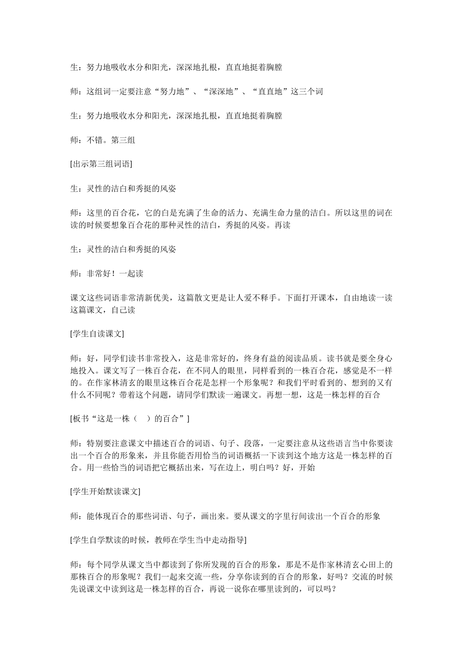 心田上的百合花_第2页