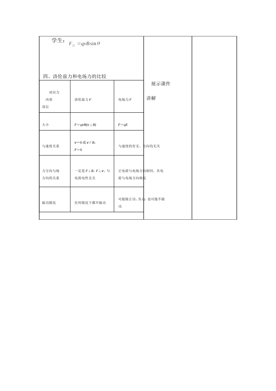 洛伦兹力教案_第3页
