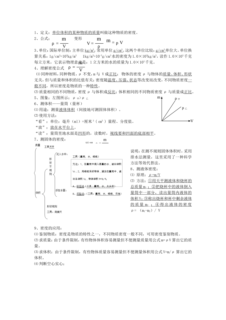 质量密度宇宙粒子知识点复习_第2页
