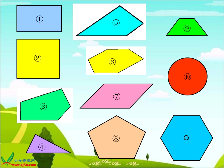 苏教版数学二年级上册《认识图形》课件_第3页