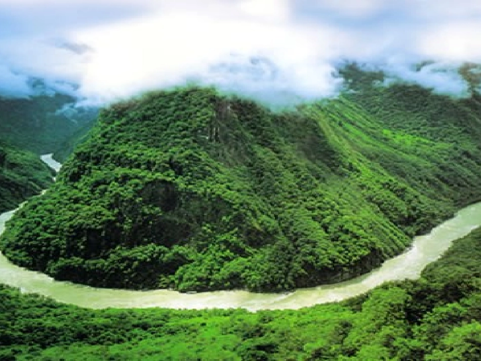 雅鲁藏布大峡谷演示文稿_第1页