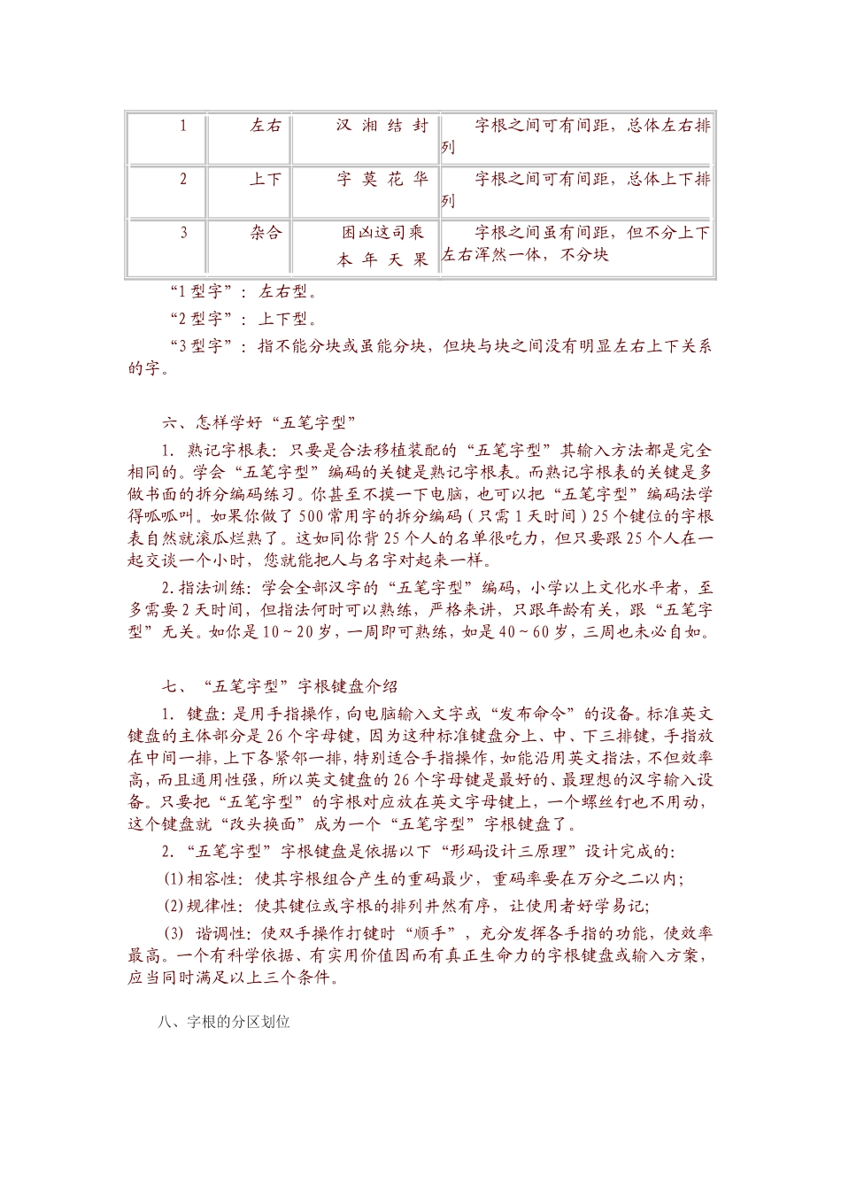 五笔字型输入法讲稿_第3页