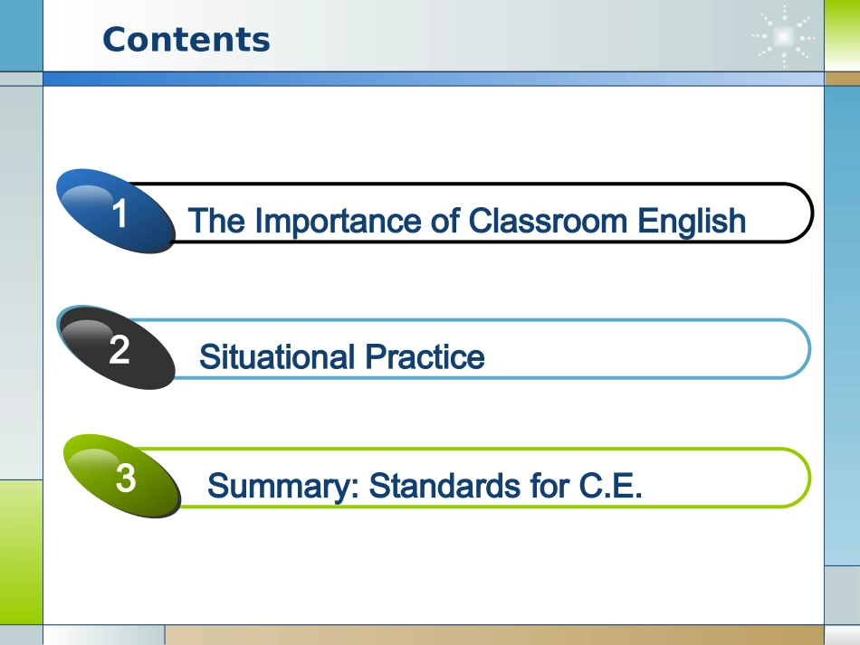 英语课堂基本用语概述_第2页