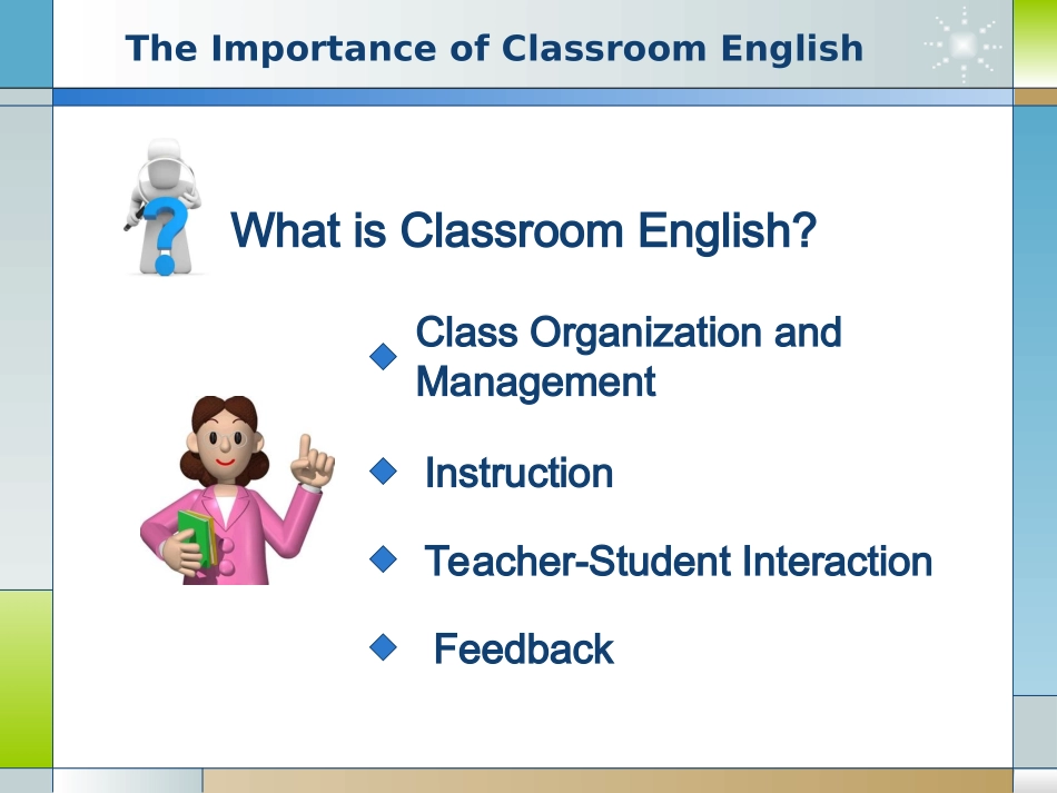 英语课堂基本用语概述_第3页