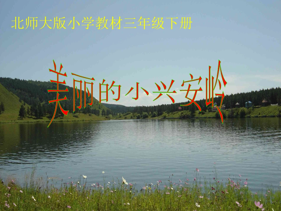 美丽的小兴安岭-_第1页