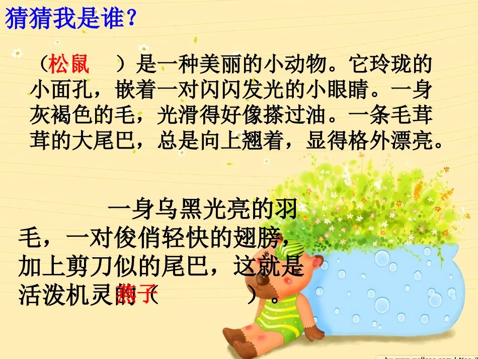 写写喜欢的动物_第3页