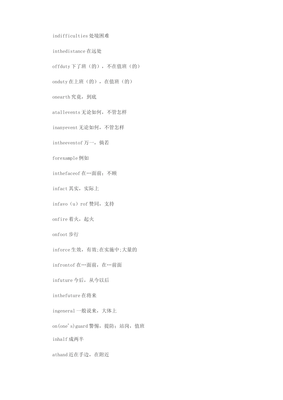历年英语四级(CET)考试真题高频词汇_第3页