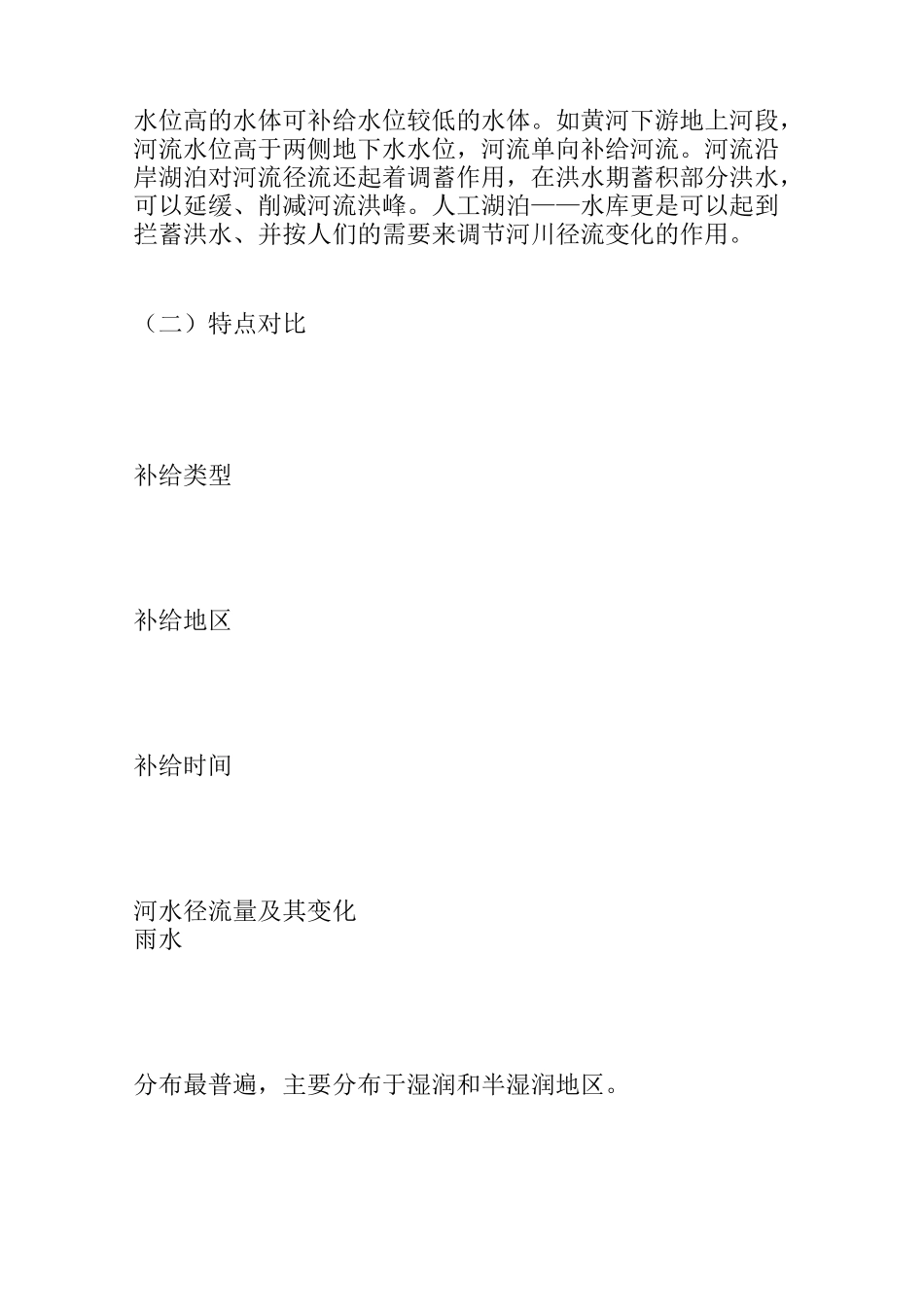 河流的水系特征与水文特征_第2页