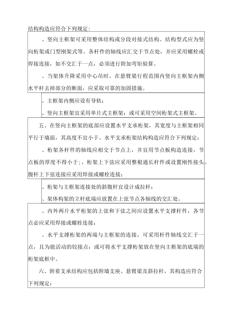 附着式升降脚手架安全技术交底大全书_第2页