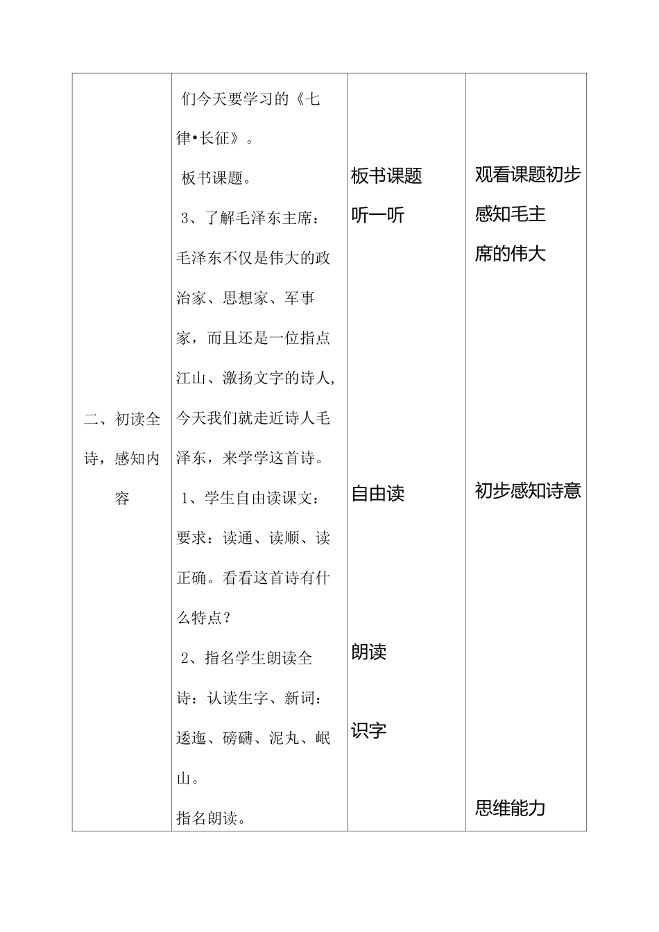 长征-教学中渗透爱国主义教育教案_第3页