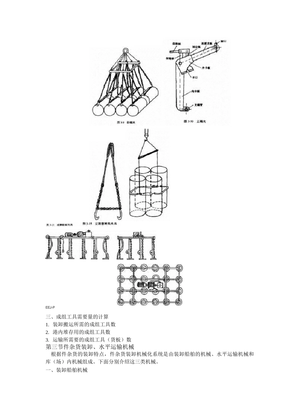 港口装卸工艺——第三章 件杂货装卸工艺_第3页