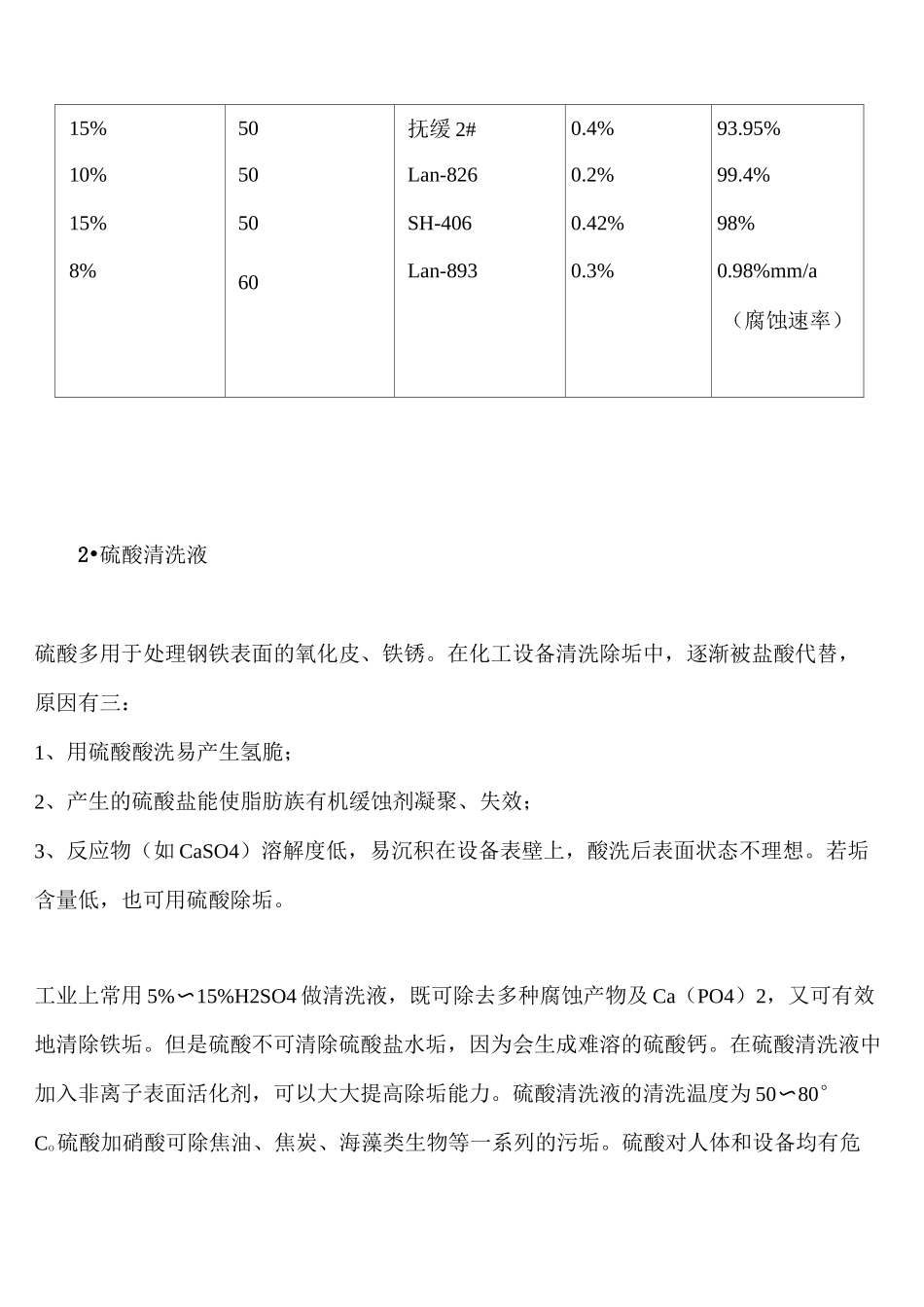 清洗剂-无机酸清洗剂全解_第2页