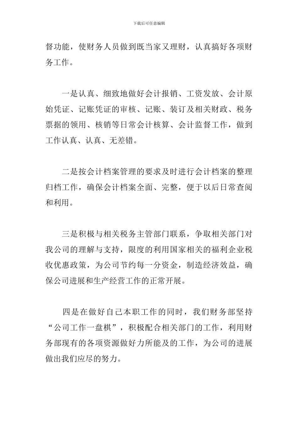 2024年财务总监工作总结_第2页