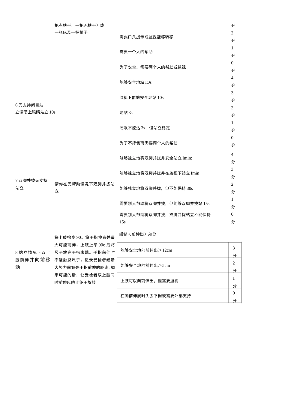 Berg平衡量表_第3页