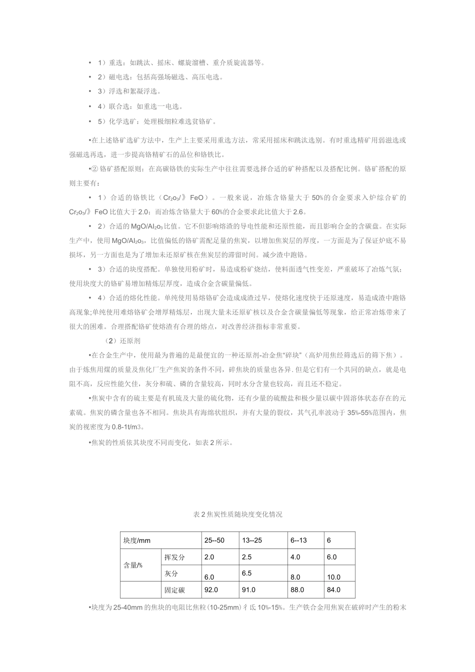 高碳铬铁的冶炼工艺_第2页