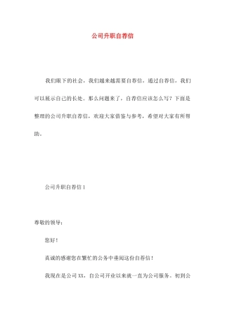 公司升职自荐信 (3)