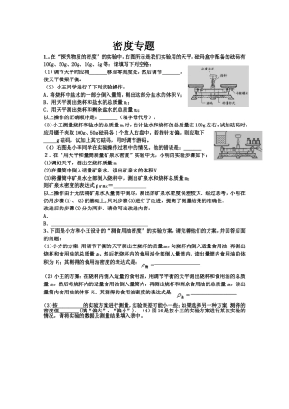 密度MicrosoftWord文档
