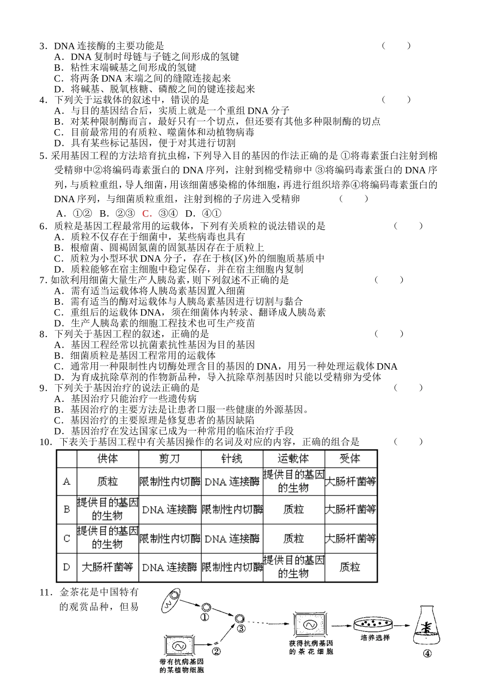 从杂交育种到基因工程2_第2页