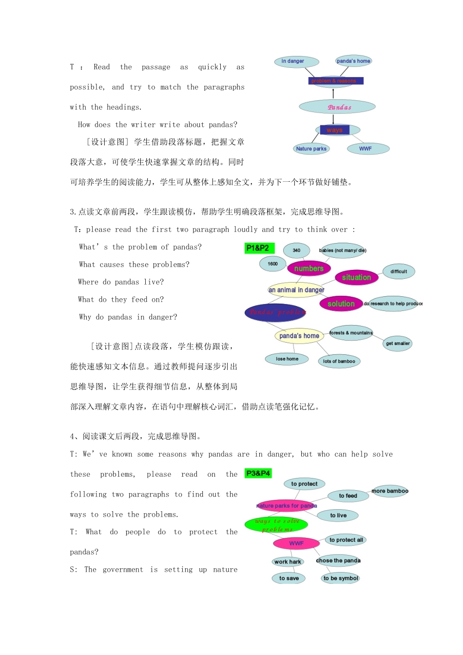 学年八年级英语上册 Module 6 Animals in danger Unit 2 The WWF is working hard to save them all教案 （新版）外研版-（新版）外研版初中八年级上册英语教案_第2页